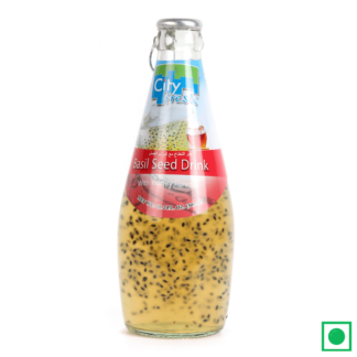 CITY FRESH HONEY BASIL SEED DRINK 300ML - Remkart