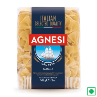 Agnesi Farfalle Pasta Gourmet Pack, 500g - Remkart