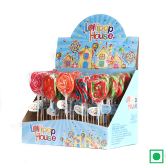 Lollipop house Multicolored Lollipops Candies Box Giftpack, (1 Lollipop x 50pcs) "Candyfox" (IMPORTED) - Remkart