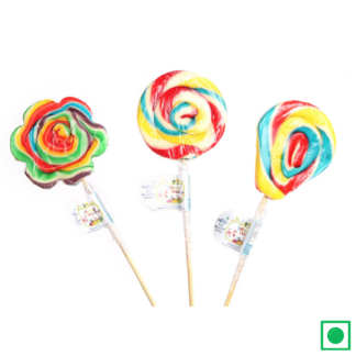 Lollipop House Candyfox Multicolored Lollipop Candy, 30g (Pack Of 3) (IMPORTED) - Remkart