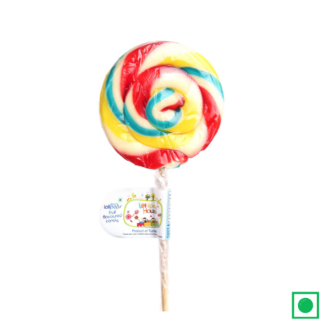 Lollipop House Candyfox Multicolored Lollipop Candy, 30g (1Pc) (IMPORTED) - Remkart