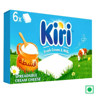 Kiri Fresh Cream & Milk 6 Cube Cheese, 108g (Imported) - Remkart