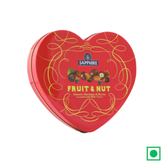 Sapphire Almonds, Raisins, Hazelnuts covered in Milk Chocolate 160g - Remkart