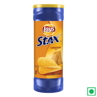 Lay's Stax Cheddar Flavored Potato Crisps, 155.9g - Remkart