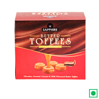 Sapphire Butter Toffee Assorted - Chocolate,Caramel,Coconut,Milk 150g - Remkart