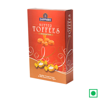 Sapphire Butter Toffee Assorted - Chocolate, Caramel, Coconut, Milk 225g - Remkart