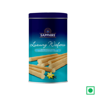 Sapphire Wafer Rolls With Vanilla Cream 300g - Remkart